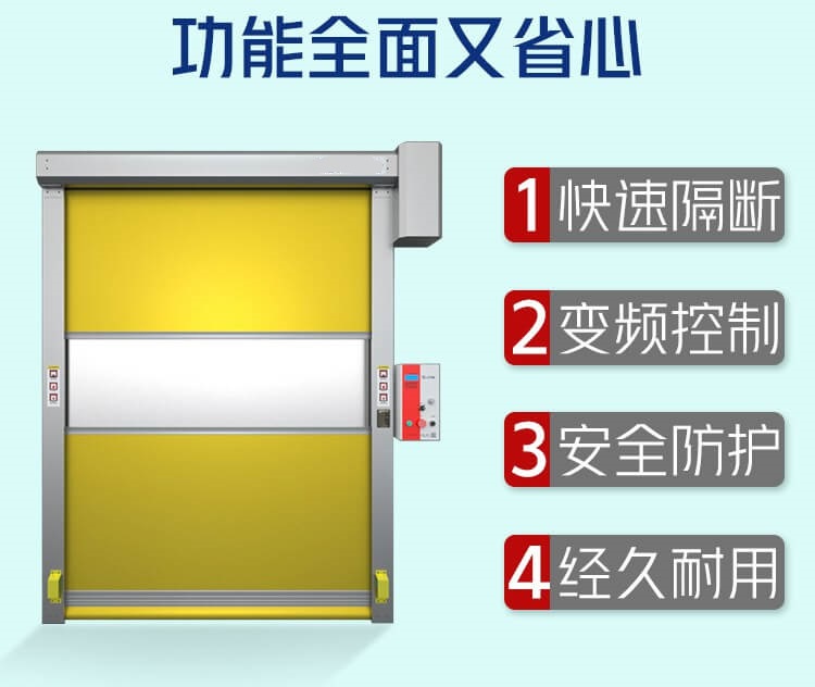 風(fēng)幕機(jī)與PVC快速卷簾門聯(lián)動(dòng)使用在制藥和食品行業(yè)的應(yīng)用縮略圖